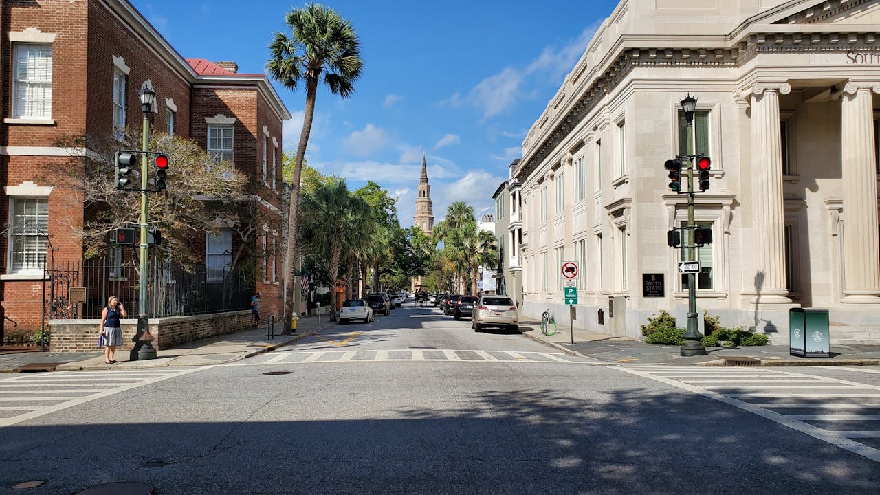 A view of downtown Charleston, SC