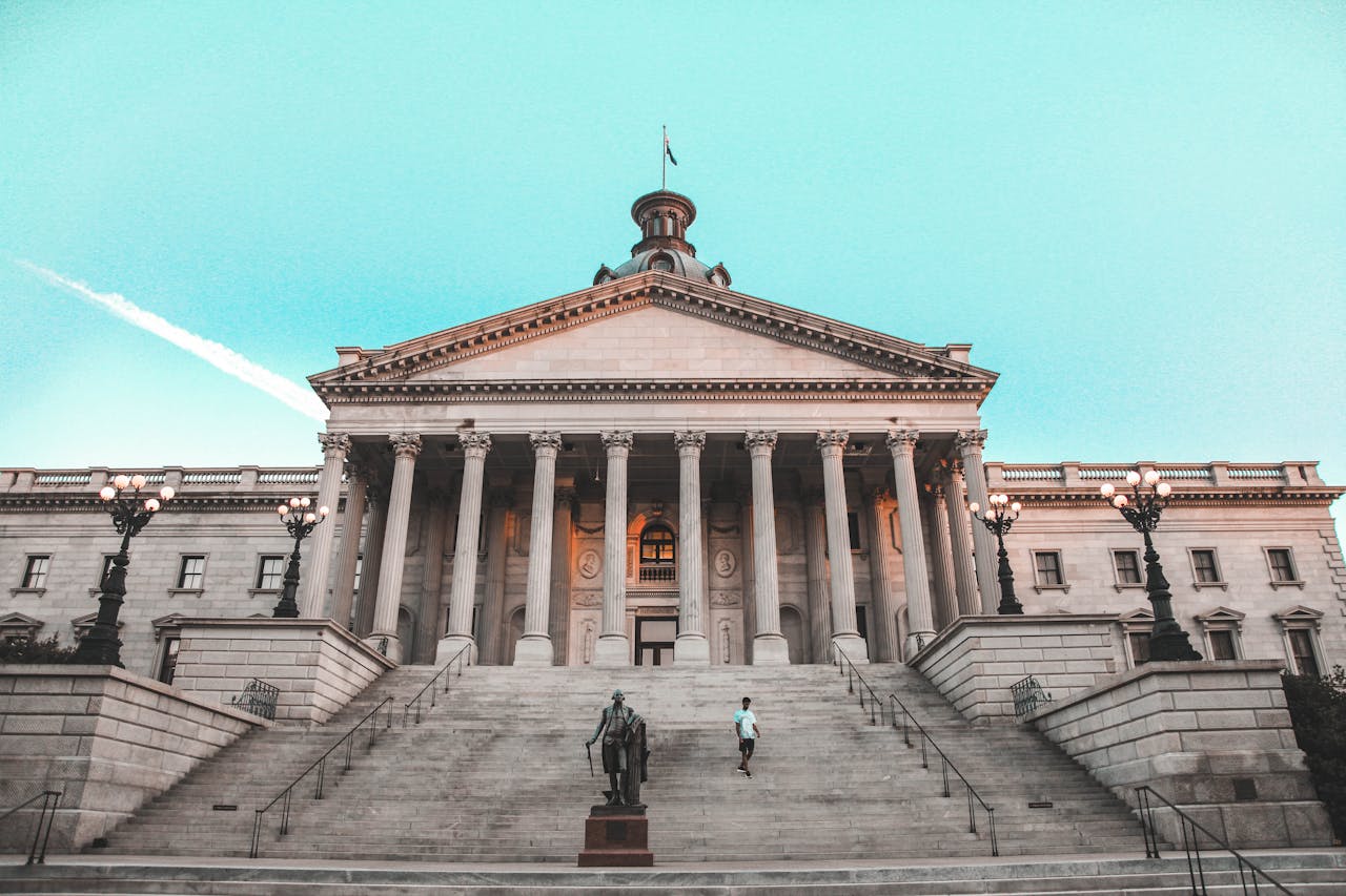 The State House, in Columbia, SC